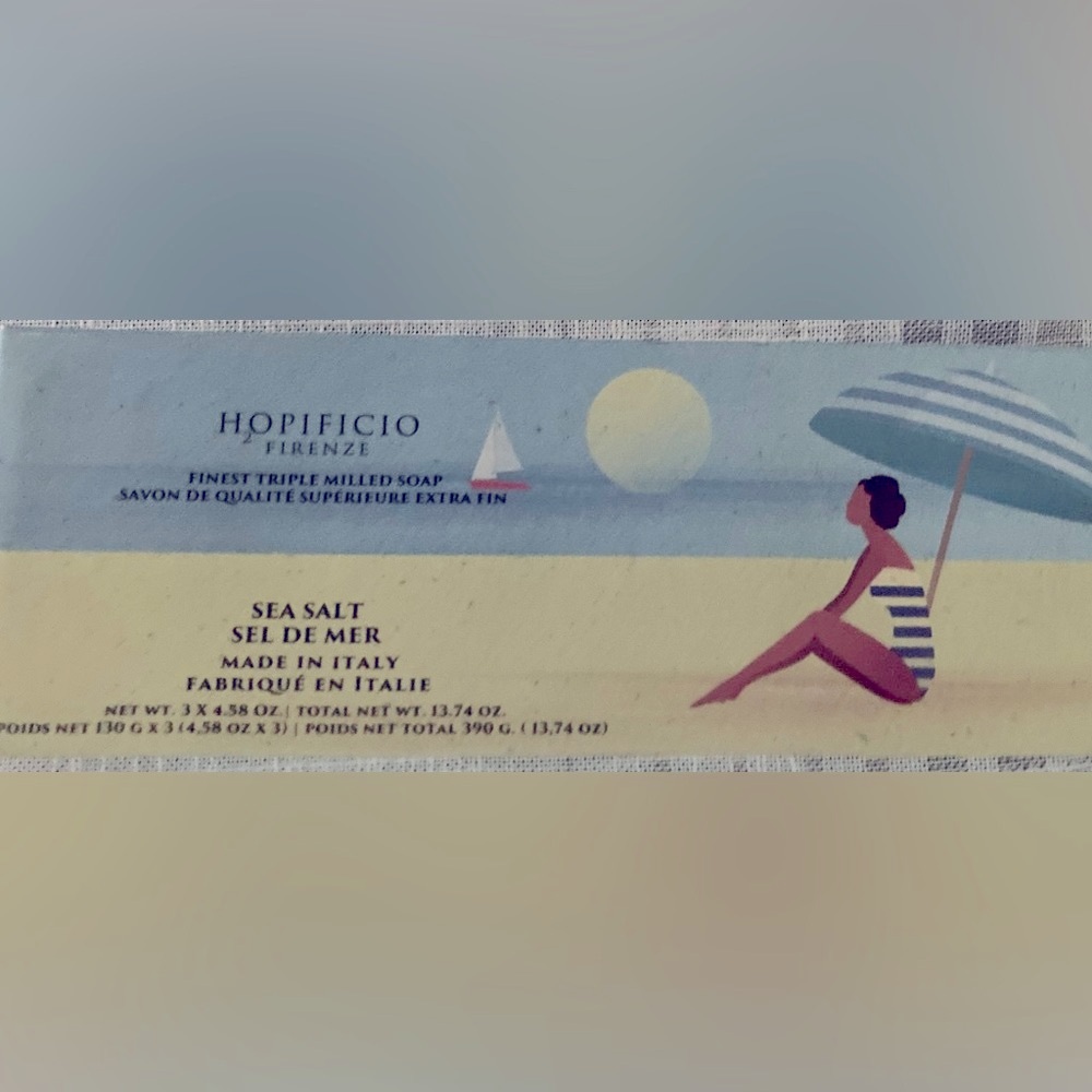 NIB 🌟HOPIFICIO FIRENZE ITALIAN Sea Salt Soap